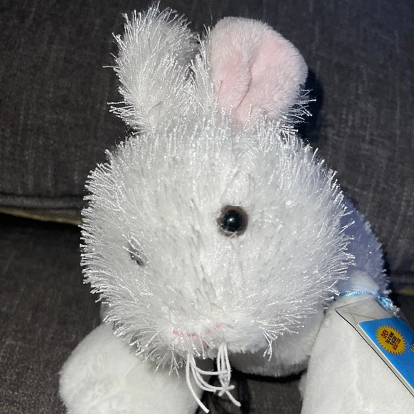 WEBKINZ Ganz Rabbit HM078 NWT ACTIVE CODE Hang & But Tag plush stuffed animal - Picture 2 of 16